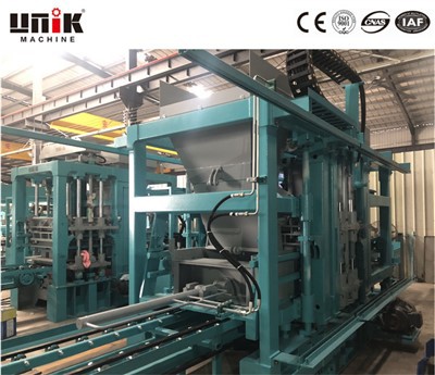 Permeabele blokmachine