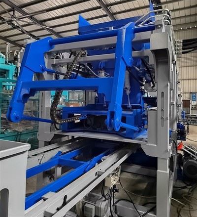 Cement hydraulische holle blokmachine