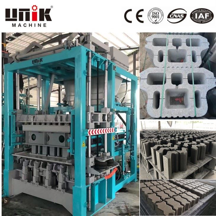 Betoncement holle baksteenmachine