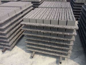 Pallet met hoge vezels
