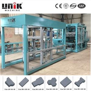 In elkaar grijpende blokmachines