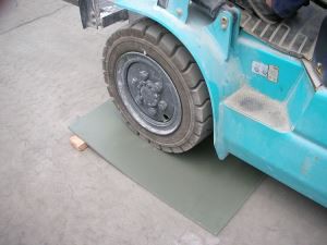 PVC-kunststofpallets voor blokken