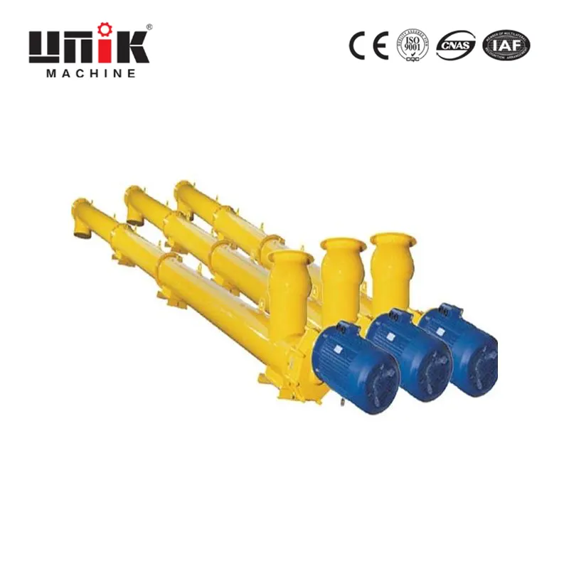 Schroef transportband